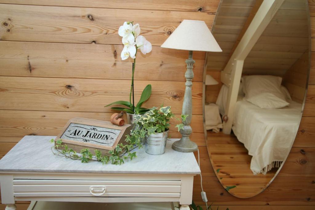 Chambres "Au Jardin" Biscarrosse Kamer foto